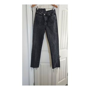 Agolde Criss Cross Straight Jeans